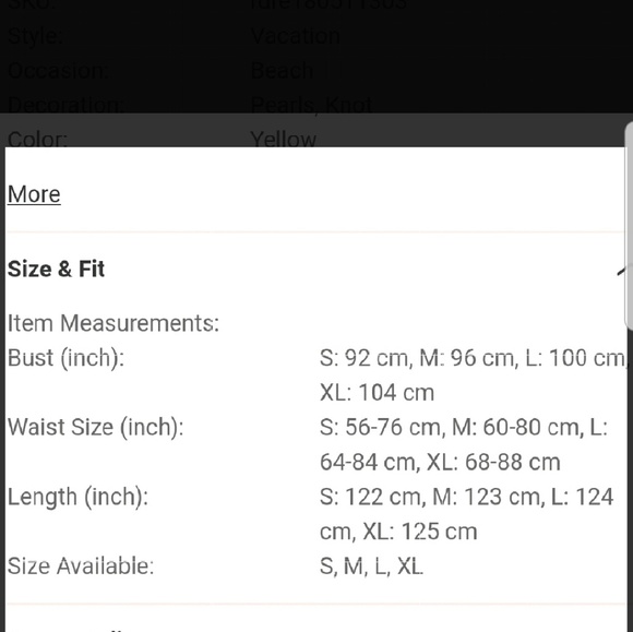 Pineapple print maxi *Host pick* SMALL ONLY - Picture 5 of 5